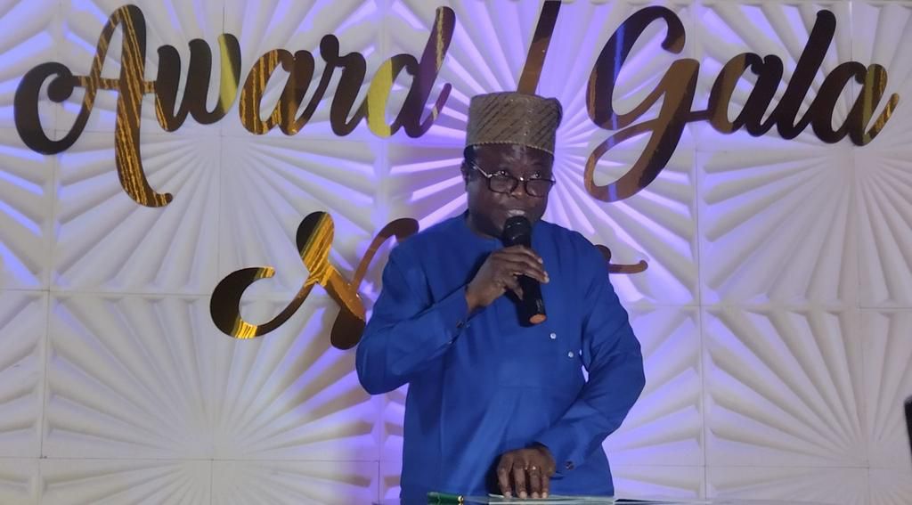 The President, Association of Waste Managers Nigeria (AWAMN), Dr David Oriyomi during the association’s Award/Gala Night in Lagos.