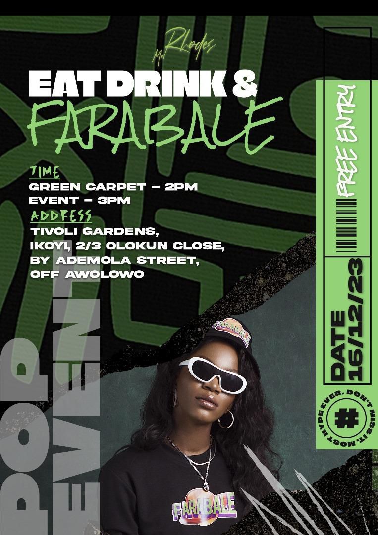 Eat, drink and farabale