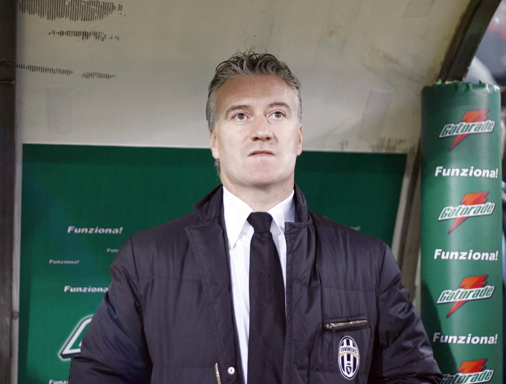 Didier Deschamps was in charge of Juventus in the Serie B
