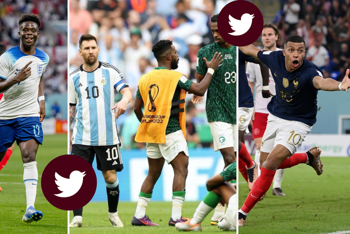 Top 5 biggest matches in the World Cup so far - according to Twitter