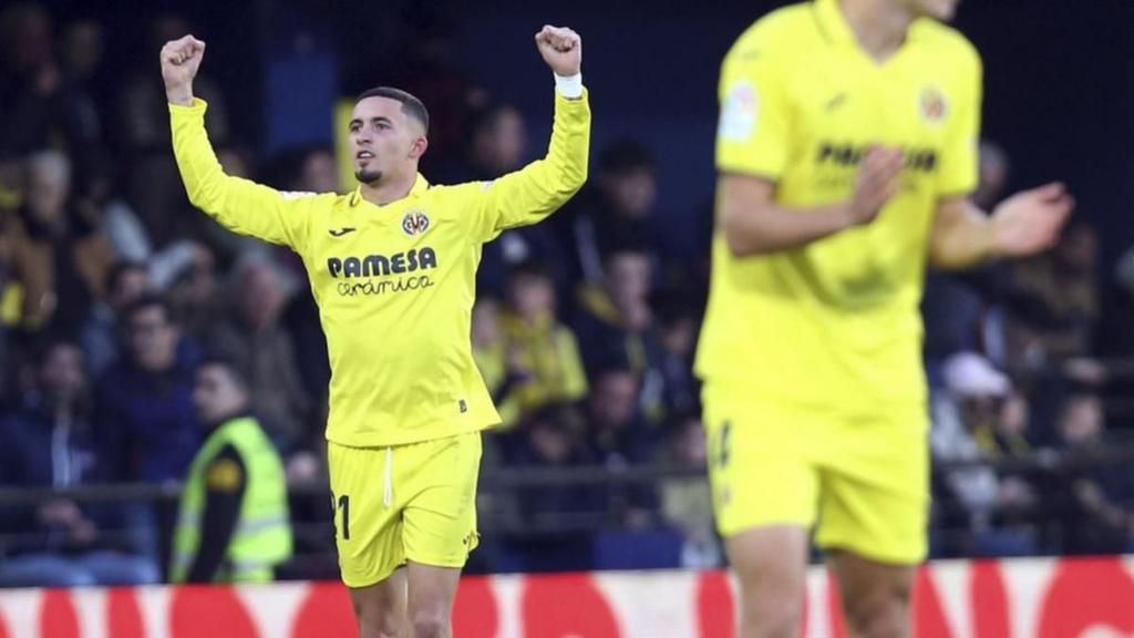 Yeremy Pino opened the scoring for Villarreal against Real Madrid