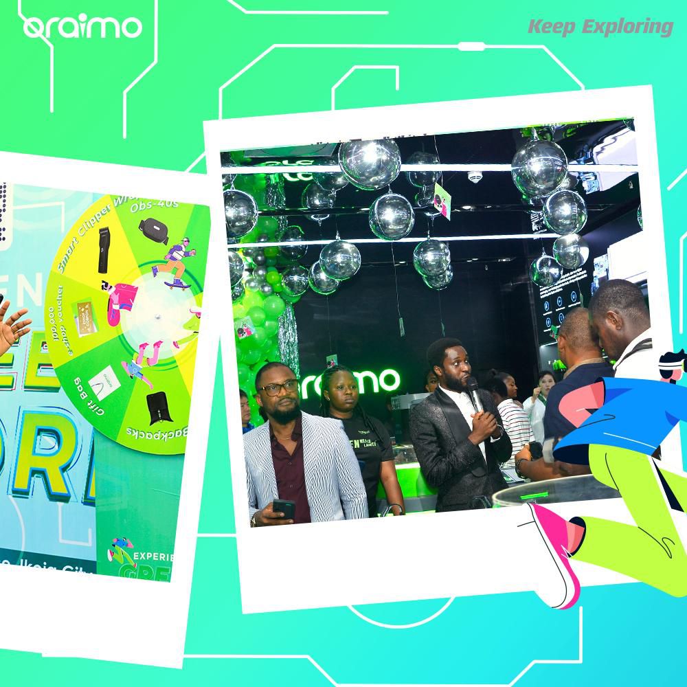 Oraimo thrills fans at Ikeja City Mall store opening