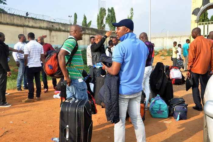 Nigerian deportees