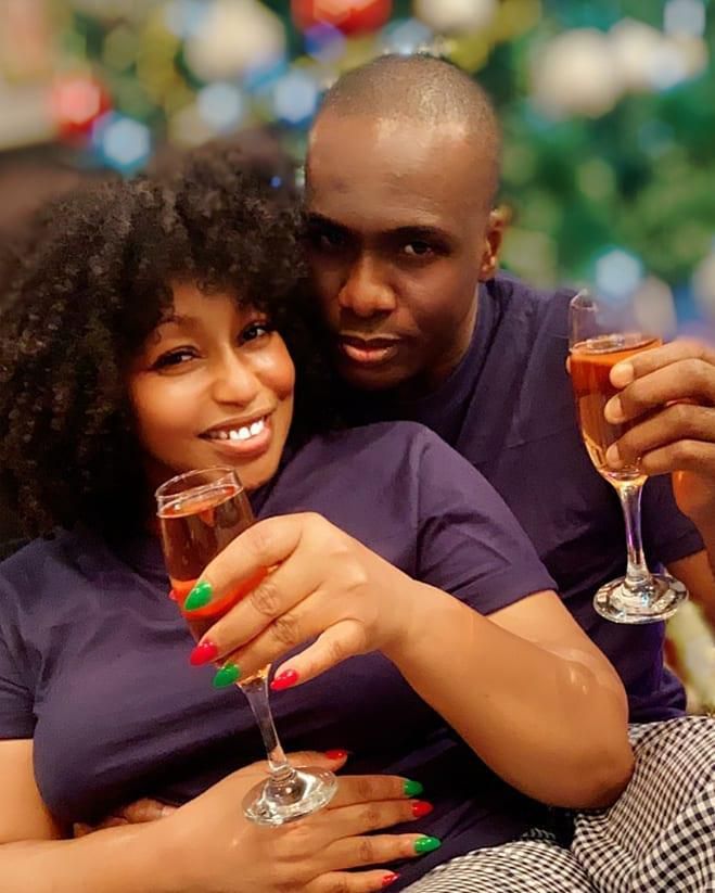 Rita Dominic and her partner Fidelis Anosike [Instagram/RitaDominic]