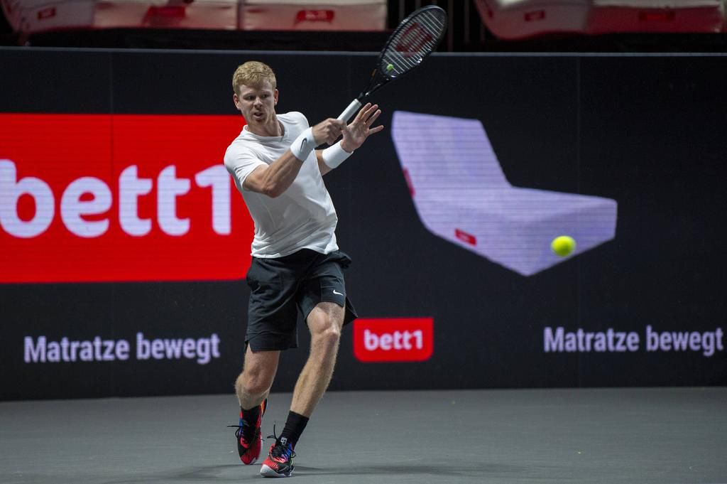 Kyle Edmund in action