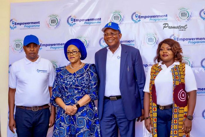 Nigerian Breweries Plc empowers 472 youths and women across 6 locations