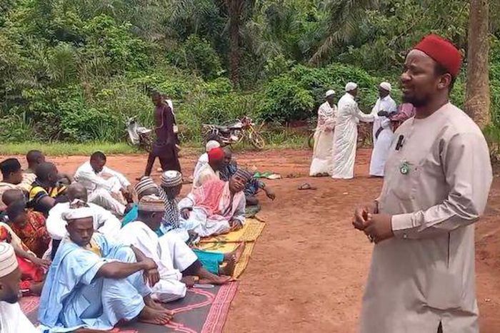 Muslim Twitter excited over video of Igbo Muslims at Enugu Eid ground.