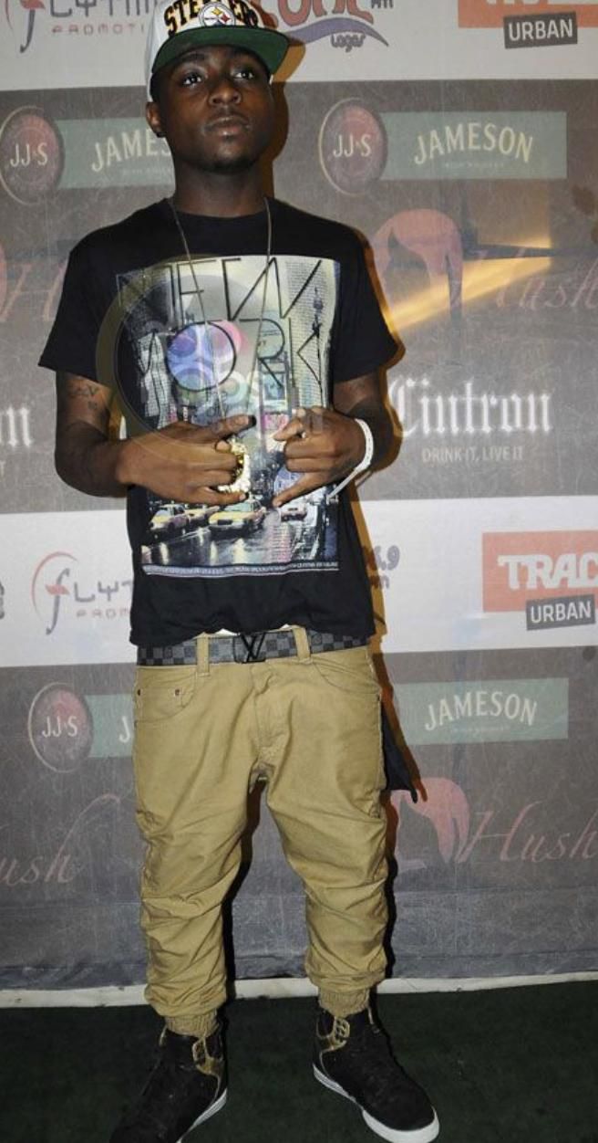 Throwback pictures of Davido [pinterest]