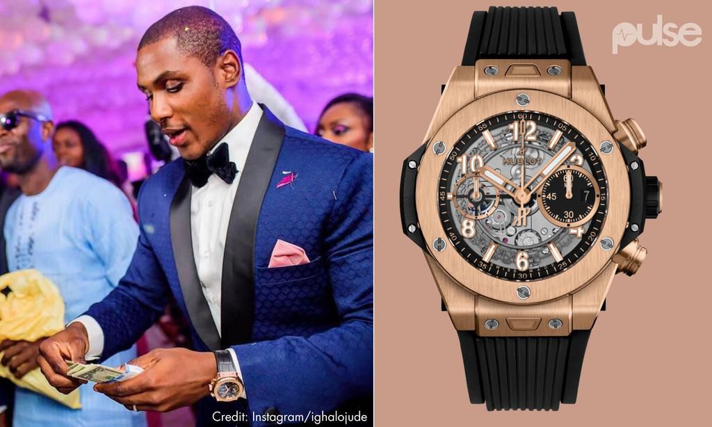 The Hublot Big Bang Unico King Chronograph Skeleton dial is reportedly the most expensive watch owned by Odion Ighalo