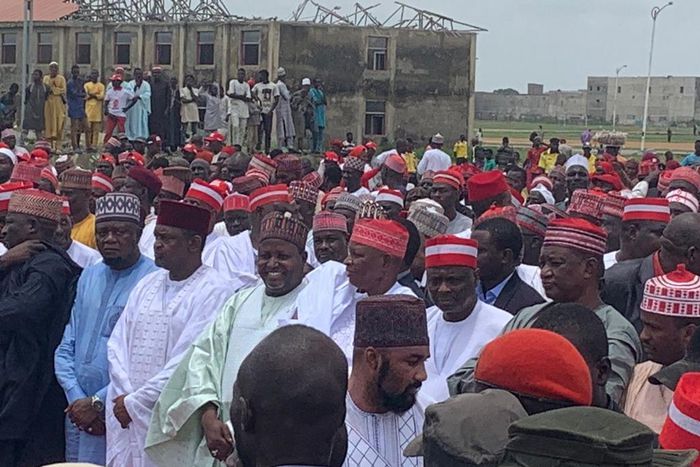 Kano gov, Kwankwaso, others hold special prayer ahead tribunal verdict. [Daily Trust]