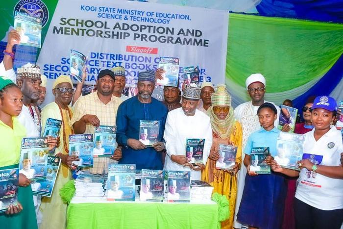 Yahaya Bello inaugurates distribution of free textbooks to students.
