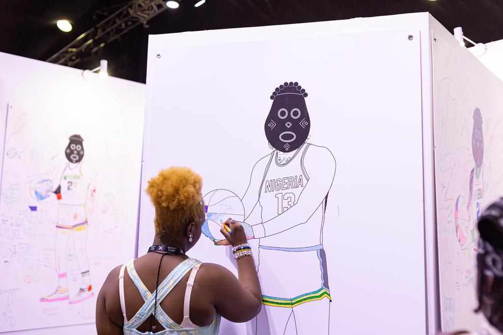 NBA Nigeria collaborates with Dennis Osadebe for 2nd edition of NBA Meets Art