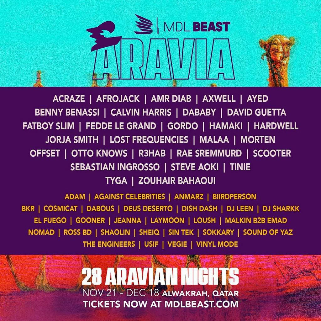 MLDBeast presents Aravia lineup