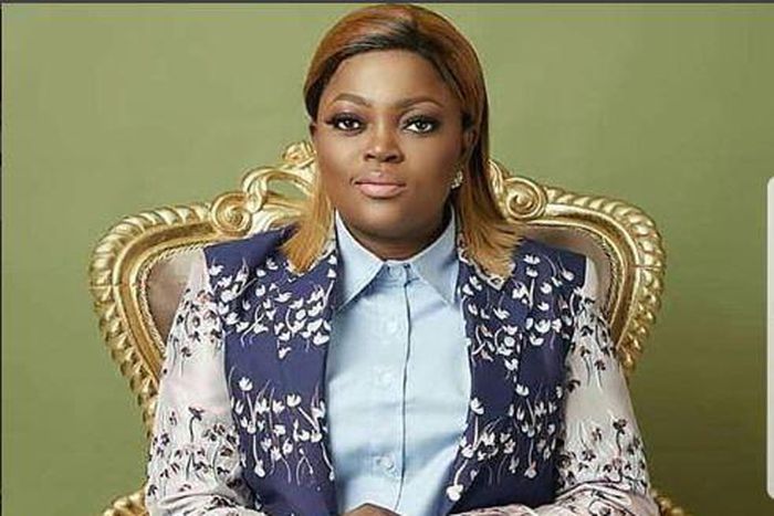 There are reports that Funke Akindele-Bello and her siblings were all absent her their late father's funeral held over the weekend. [Instagram/FunkeJenifaAkindele]