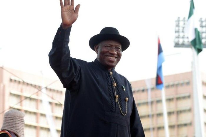 Former Nigerian president Goodluck Jonathan