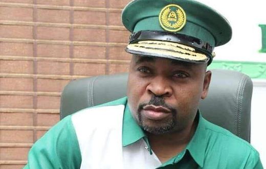 Chairman of the National Union of Road Transport Workers, Lagos State, Musiliu Akinsanya, popularly called MC Oluomo [Nairaland]