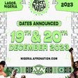 December 19 & 20 announced as dates for Afronation Lagos