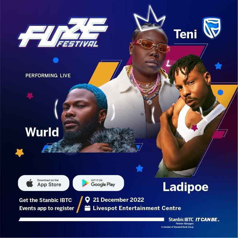 Teni, Ladipoe, Wurld, others to perform at FUZE Festival