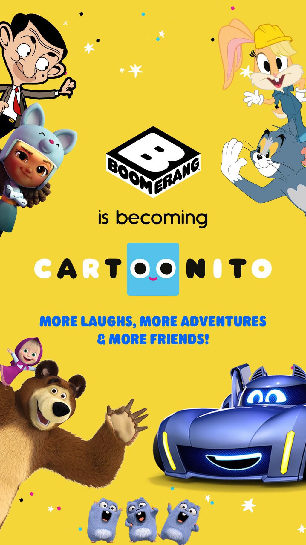 Boomerang Africa rebrands to Cartoonito Africa from 25 March