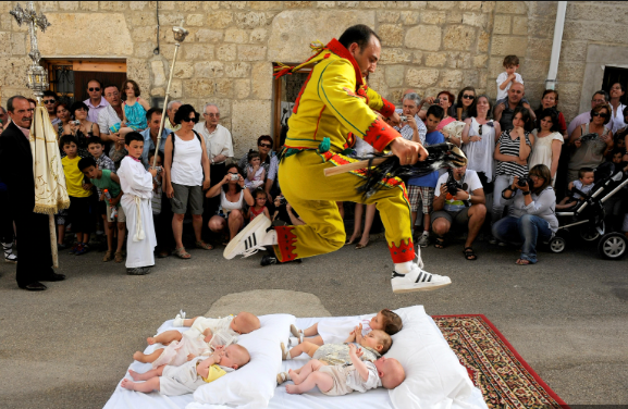 El Colacho Baby Jumping Festival, Spain [NatGeo]