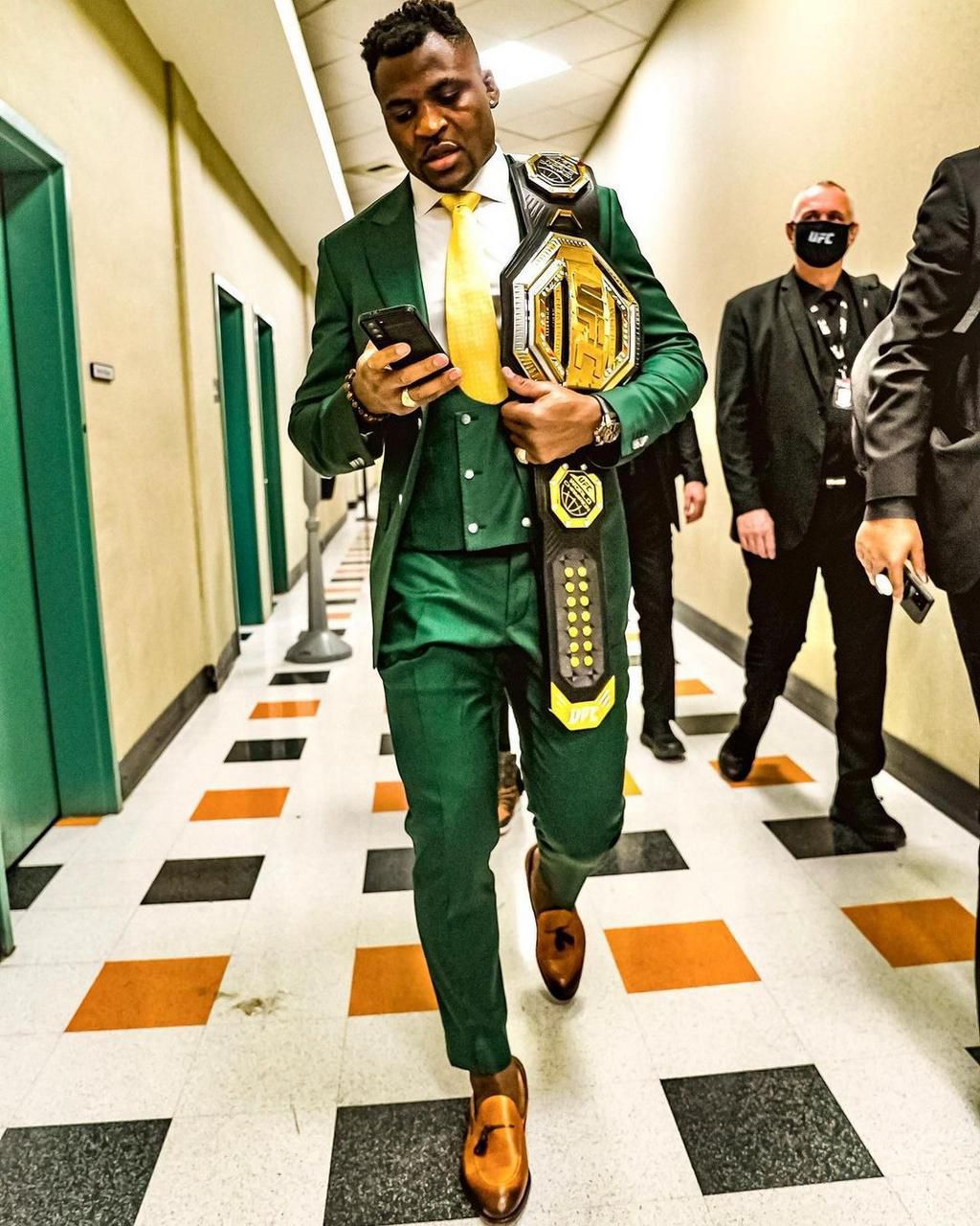 Ngannou was on a six-fight winning streak and his departure means that there are no African champions in the UFC.