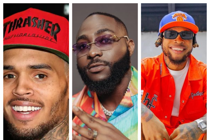 Davido brings Chris Brown & Poco Lee together for 'Unavailable' challenge