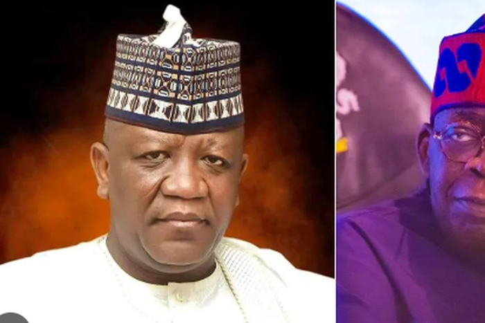 Senator Yari and President Tinubu (Credit: Intel region)