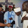 Maj.-Gen. Abdusalam Abubakar, the Commander of OPSH with some stakeholders during a security meeting in Mangu, Plateau.