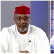 Former Aviation Minister, Osita Chidoka and President Bola Ahmed Tinubu. [Channels TV]