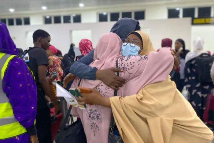 Nigerians who fled from war-torn Sudan reunite with family in Abuja [Politics Nigeria]