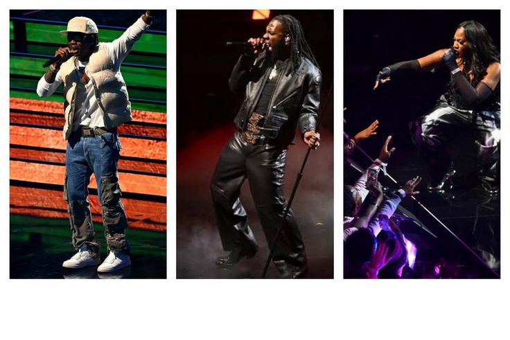 Rema, Tems and Burna Boy [Gettyimages]