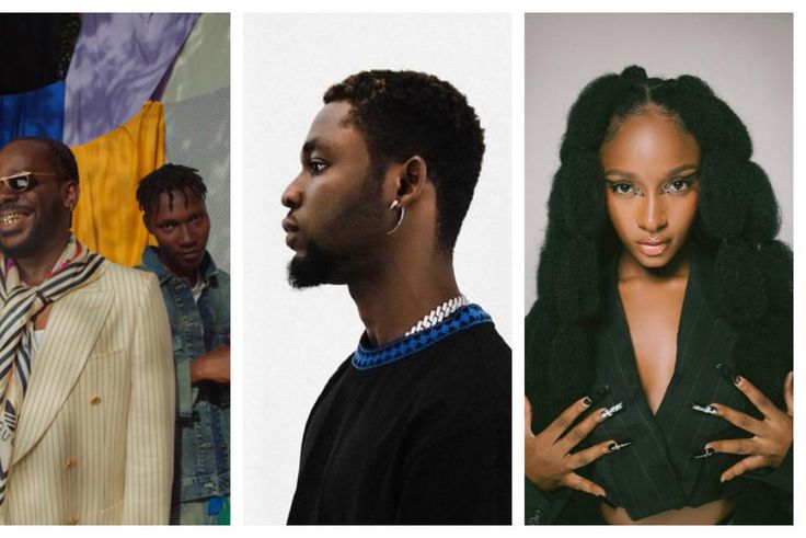 Adekunle Gold, Omah Lay, Ayra Starr