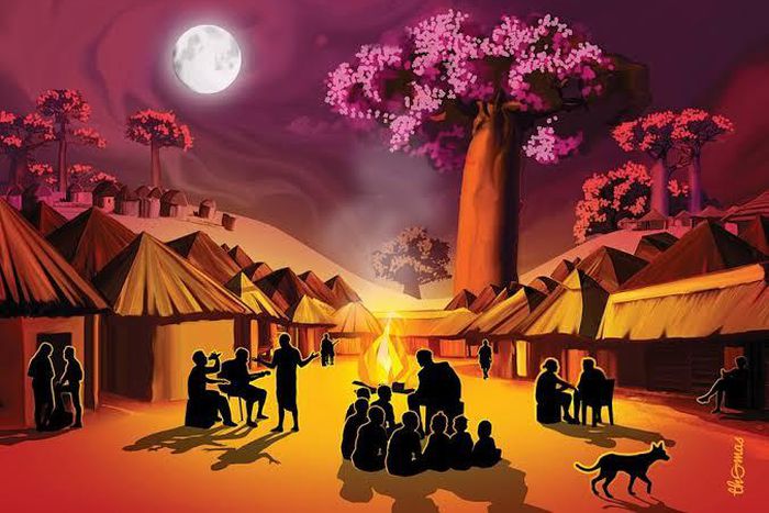 Olajumoke resided in a small village where many young men were eager to capture her heart [My beautiful Black Ancestry]