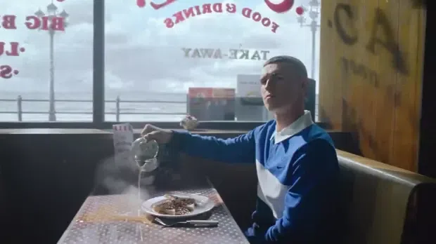 Phil Foden in Nike's new World Cup advert