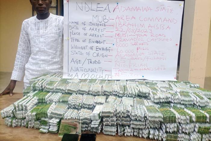 NDLEA arrests 84 suspects, seizes 451.976kg illicit drugs in Kaduna. [Facebook:NDLEA]