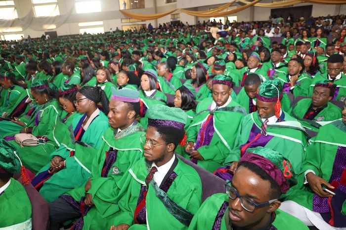 2022/2023 graduating students of Covenant University, Ota,Ogun (Credit: Covenant University)