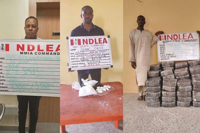 NDLEA recovers 1.5m Tramadol, Rohypnol pills at Lagos airport [Facebook:NDLEA]