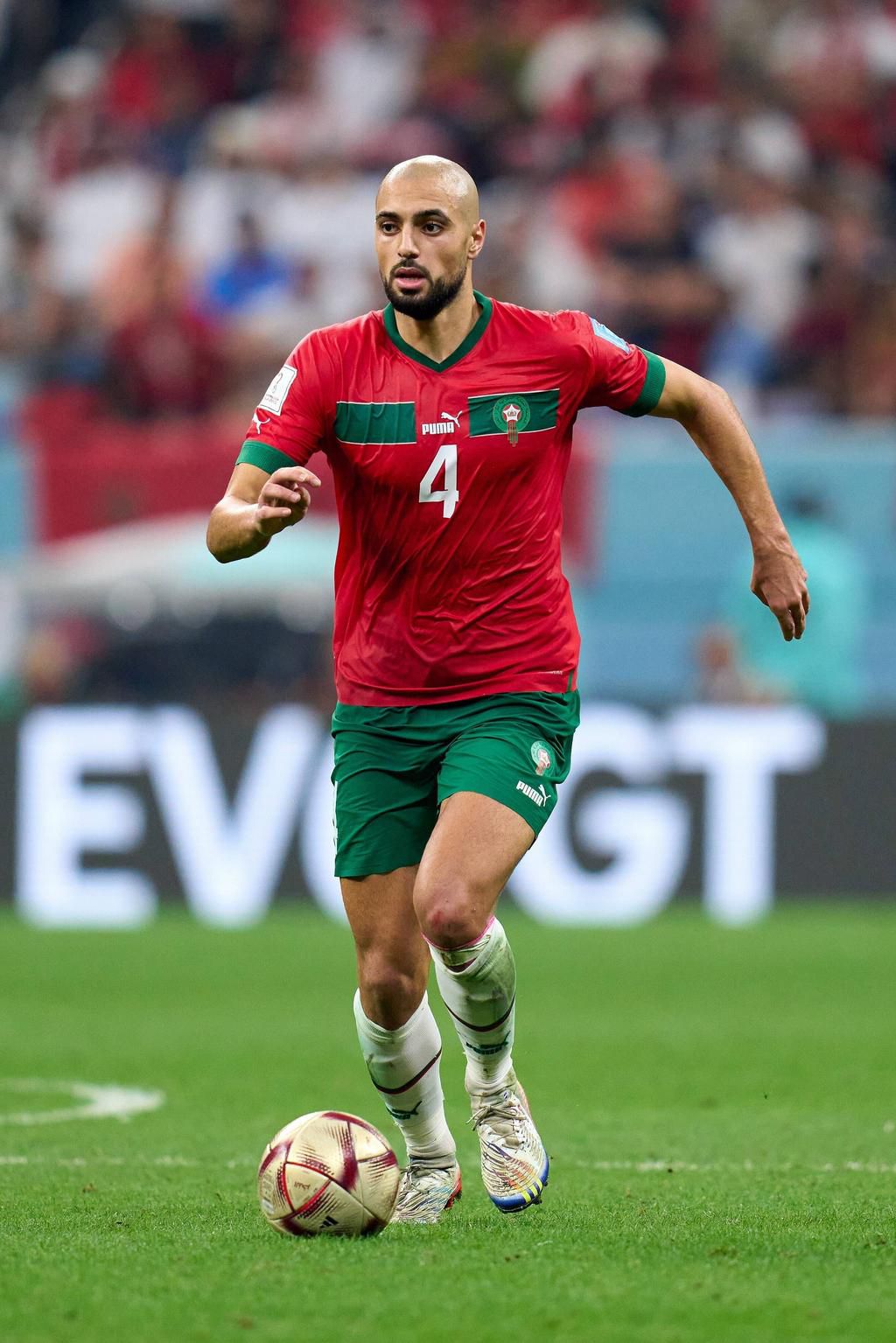 Sofyan Amrabat of Morocco