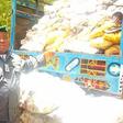 The Nigeria Customs Service Area Controller of Kebbi, Dr Ben Oramalugo, displaying intercepted donkey meat and skins in Birnin Kebbi on Friday, May 19, 2023. [NAN]