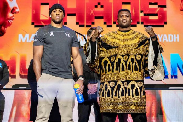 Anthony Joshua vs Francis Ngannou: Nigerian and Cameroon stars have face off in London