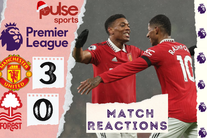 Social Media Reactions as Man United defeat Nottingham Forest in the Premier League