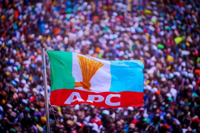 APC flag [Twitter/@BashirAhmaad]