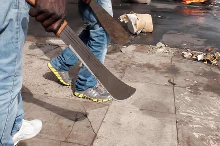 The assailants zoomed off on a bike [Punch]