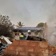 Pandemonium in Anambra as fire razes foam depot