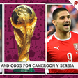 Betting tips and odds for Cameroon v Serbia
