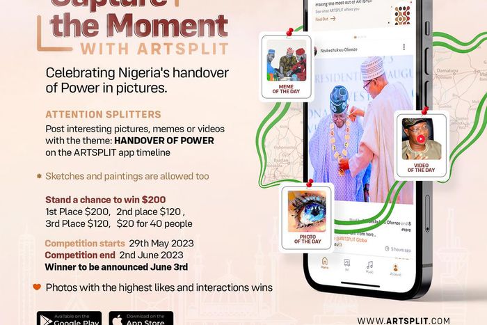 Celebrate Nigeria's power transition through art with ARTSPLIT.