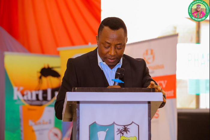African Action Congress (AAC) Presidential candidate, Omoyele Sowore.