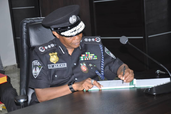 Inspector-General of Police (I-G), Usman Baba. [Twitter:PrinceMuyiwa]