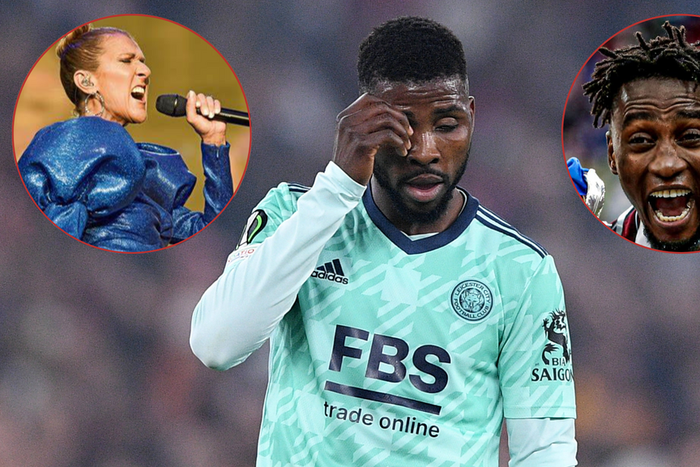 Wilfred Ndidi laughs off Kelechi Iheanacho's incredible attempt match Celine Dion's vocals