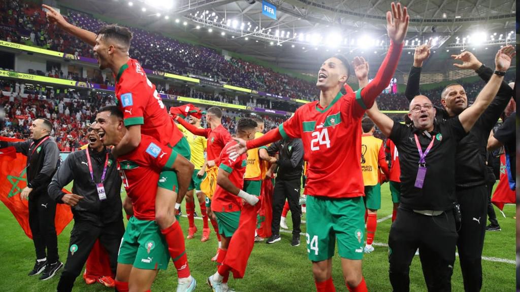 Morocco defeated Portugal to set up a semi-final meeting with France